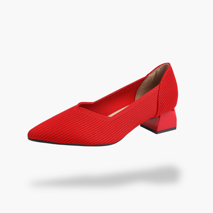 Orthopedic Heeled Shoes in Fabric for Women | Altivaro