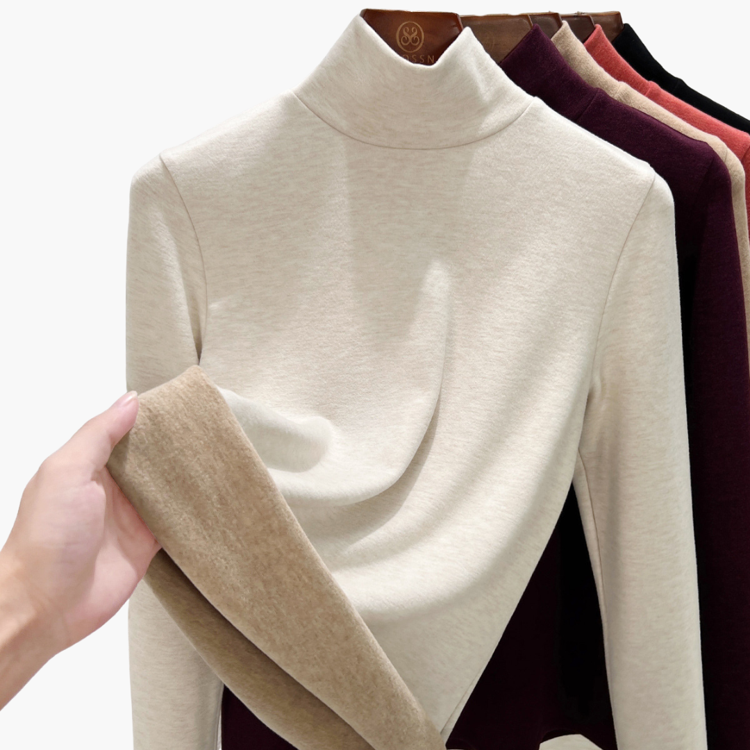 Maglione da Donna a Collo Alto in Maglia | Altivaro