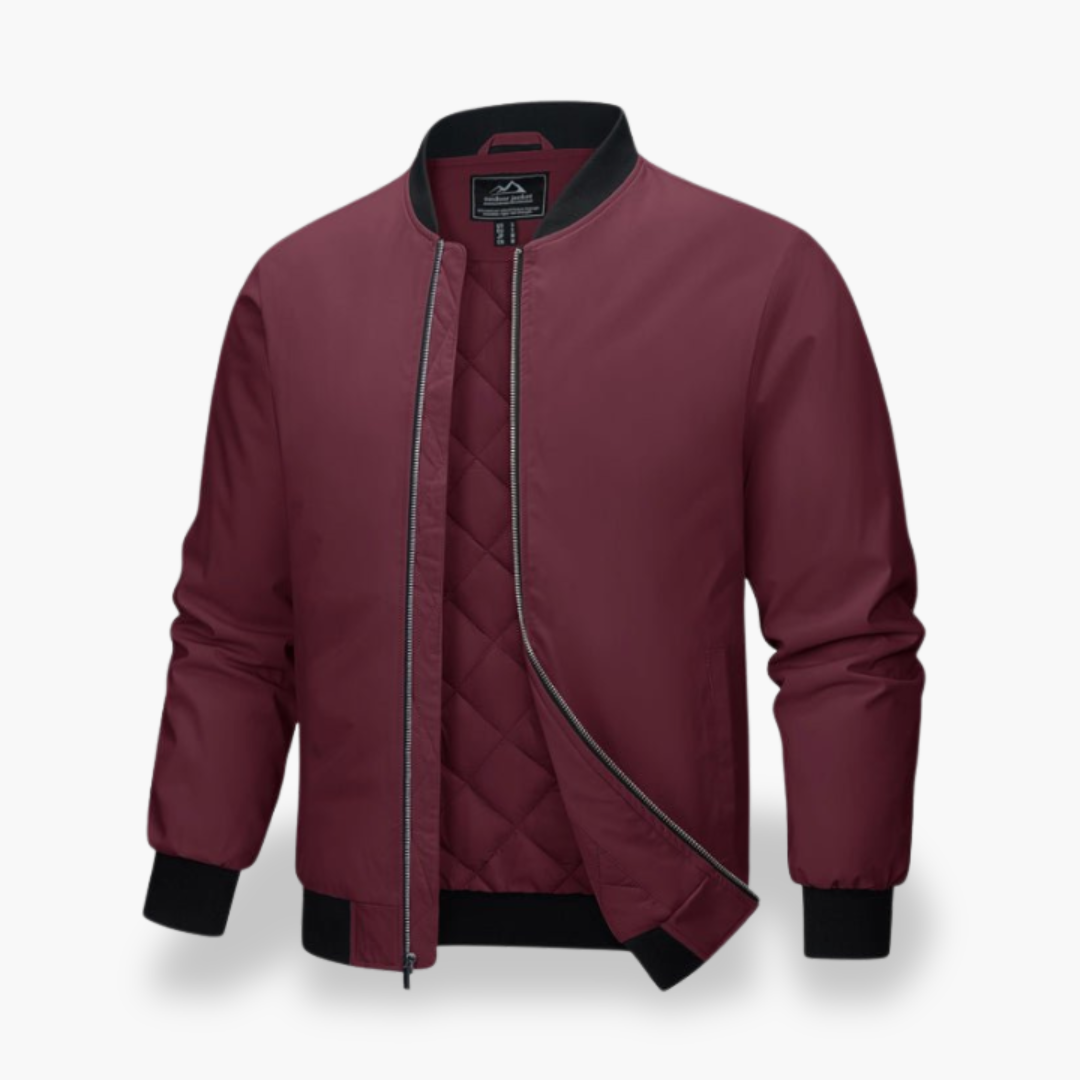 Men's Winter Windproof Bomber Jacket | Altivaro