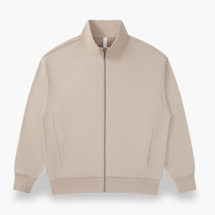 Felpa in cotone zip-up per uomo | Altivaro