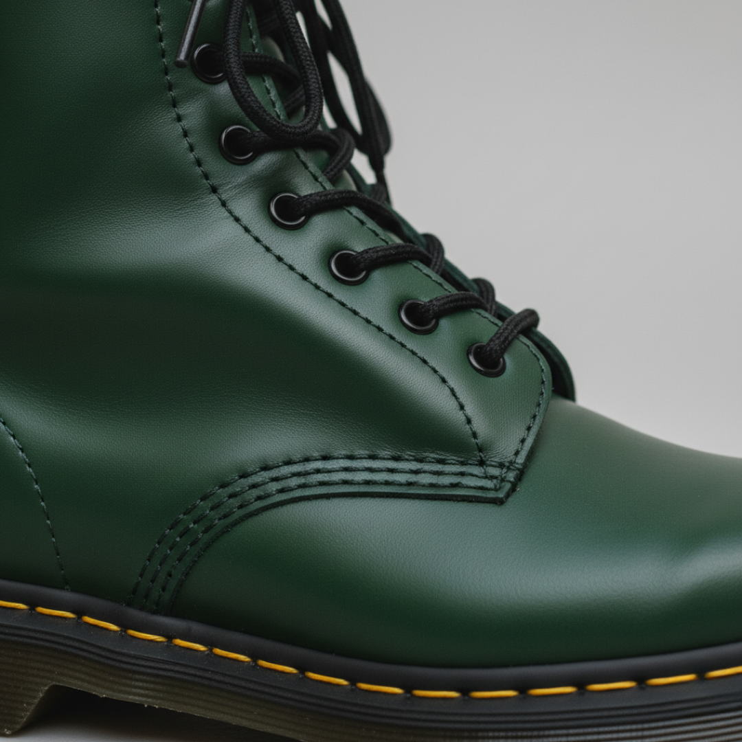 Orthopädische Herrenstiefel Leder Combat Schnürstiefel | Altivaro