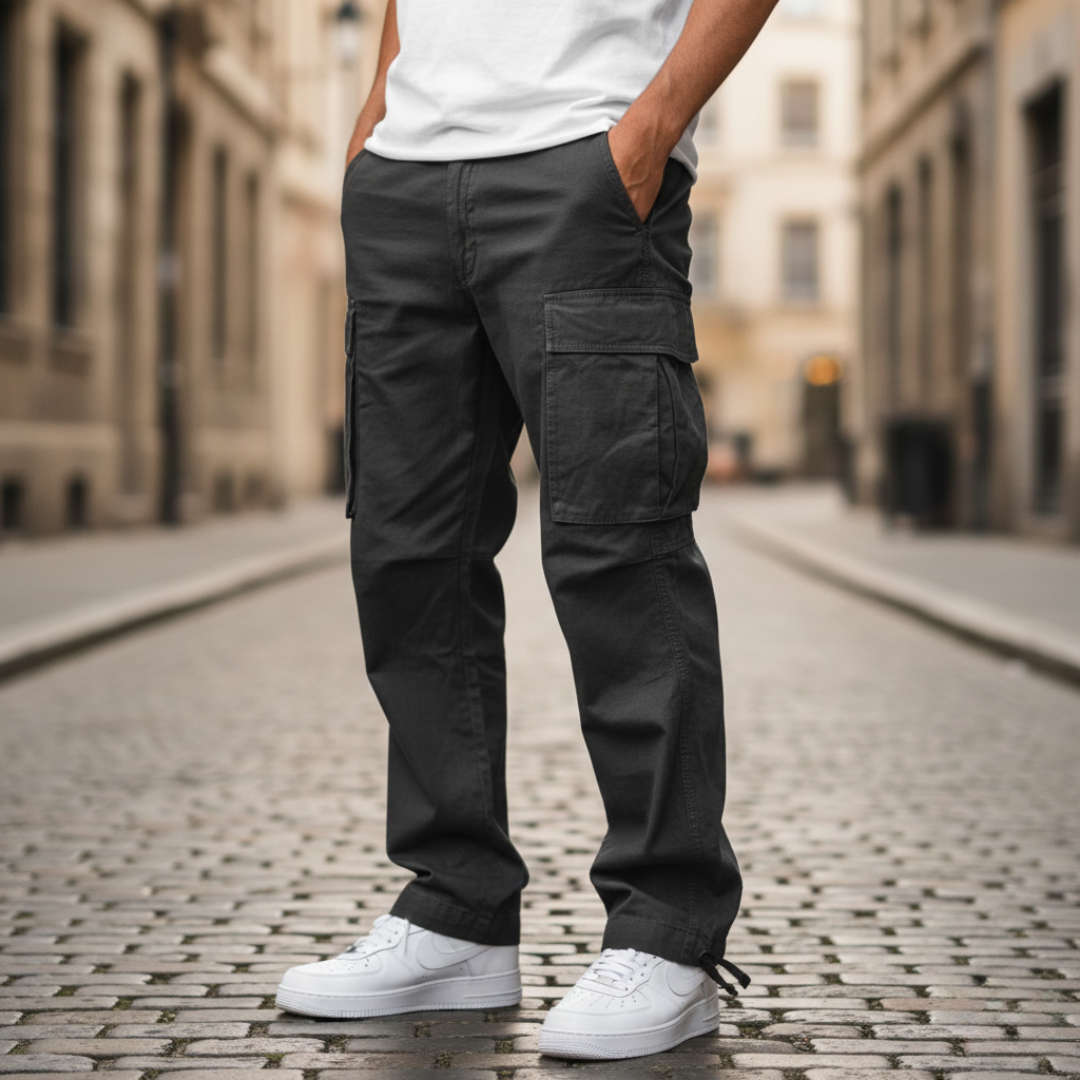 Herren Cargo-Hose aus Polyester | Altivaro