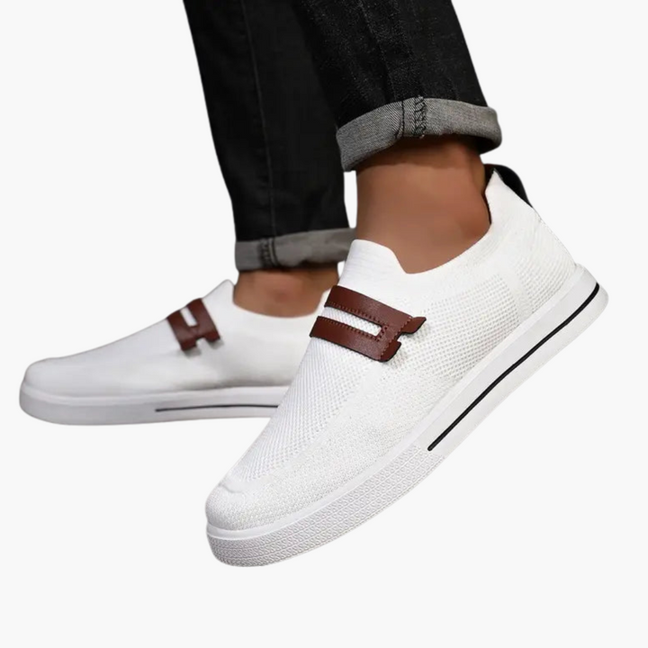 Scarpe Uomo Ortopediche Casual Tessuto Slip On | Altivaro