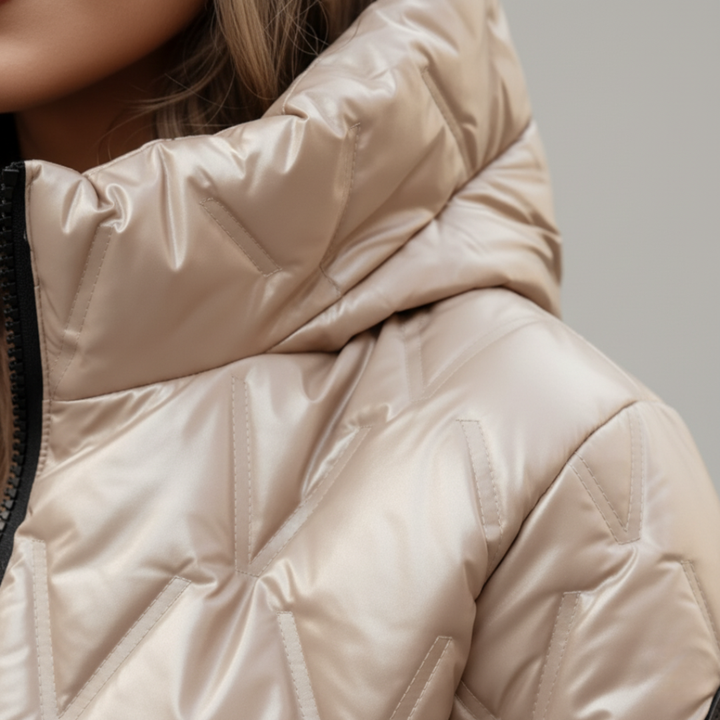 Damen Steppjacke aus Polyester mit Kapuze | Altivaro