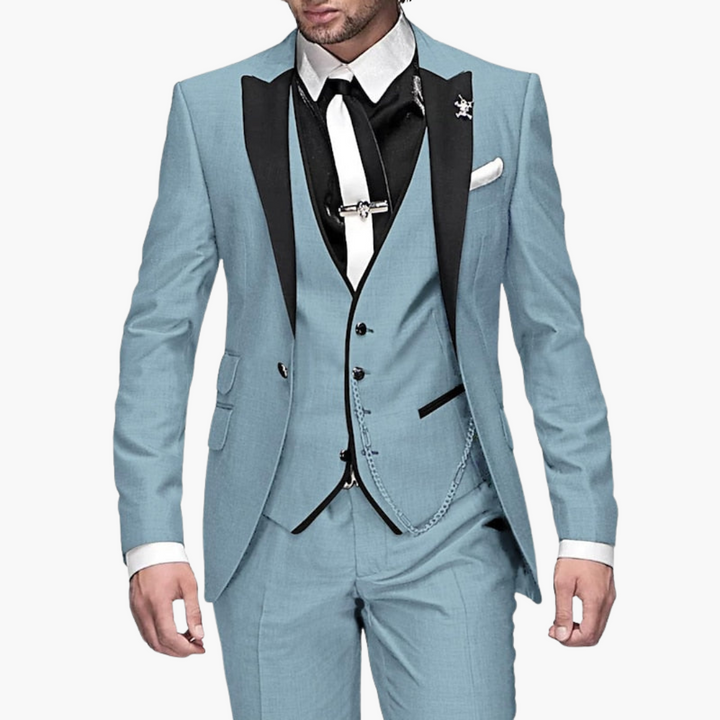 Abito Uomo con Giacca e Pantaloni Slim Fit in Lino | Altivaro