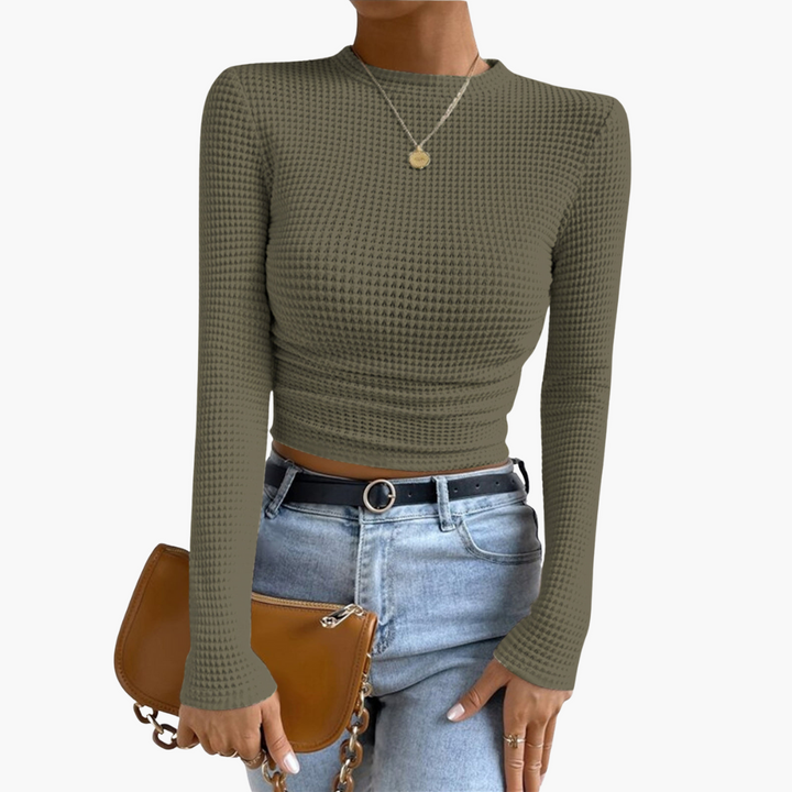 Maglia Donna a Maniche Lunghe Aderente | Altivaro
