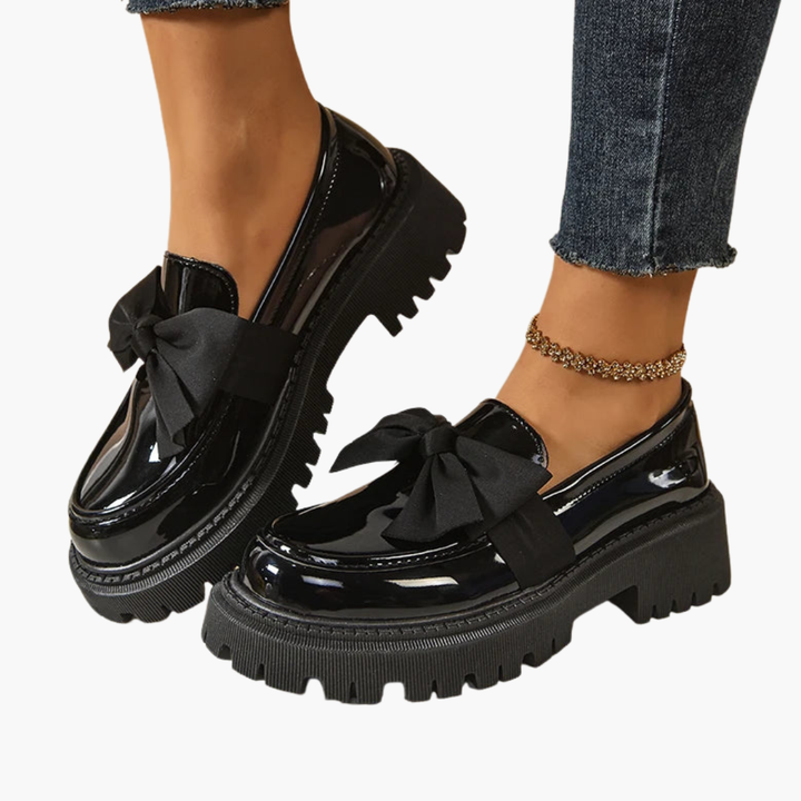 Women's Orthopedic Moccasins with Bow | Altivaro