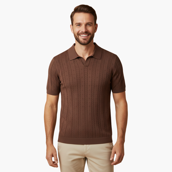 Men's Polo Shirt with Collar | Altivaro