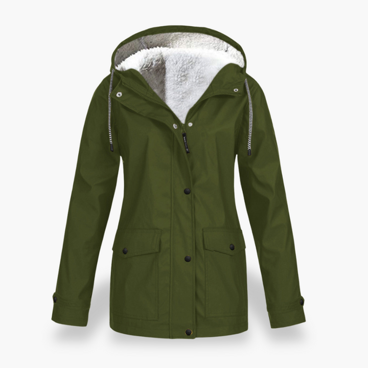 Women's waterproof jacket with hood | Altivaro