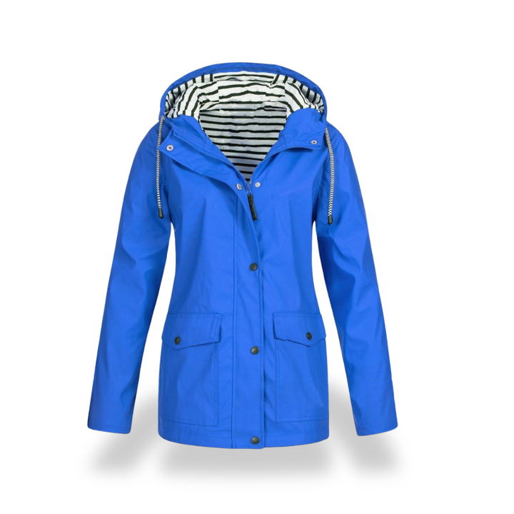 Giacca Impermeabile Donna con Cappuccio Antipioggia | Altivaro