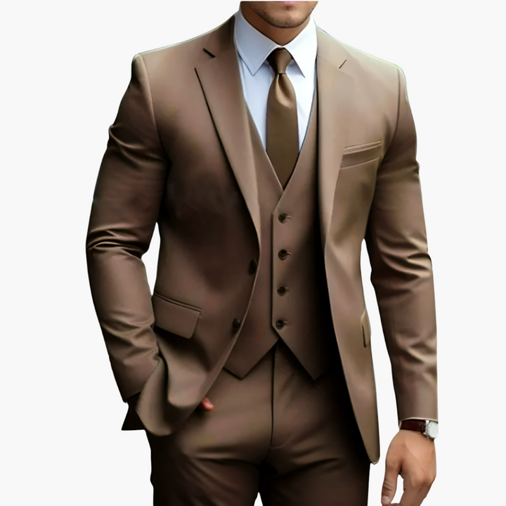 Completo Uomo Elegante con Giacca, Gilet e Pantaloni | Altivaro