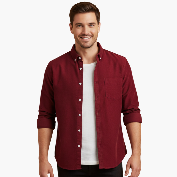 Camicia Uomo Casual Elegante a Maniche Lunghe | Altivaro