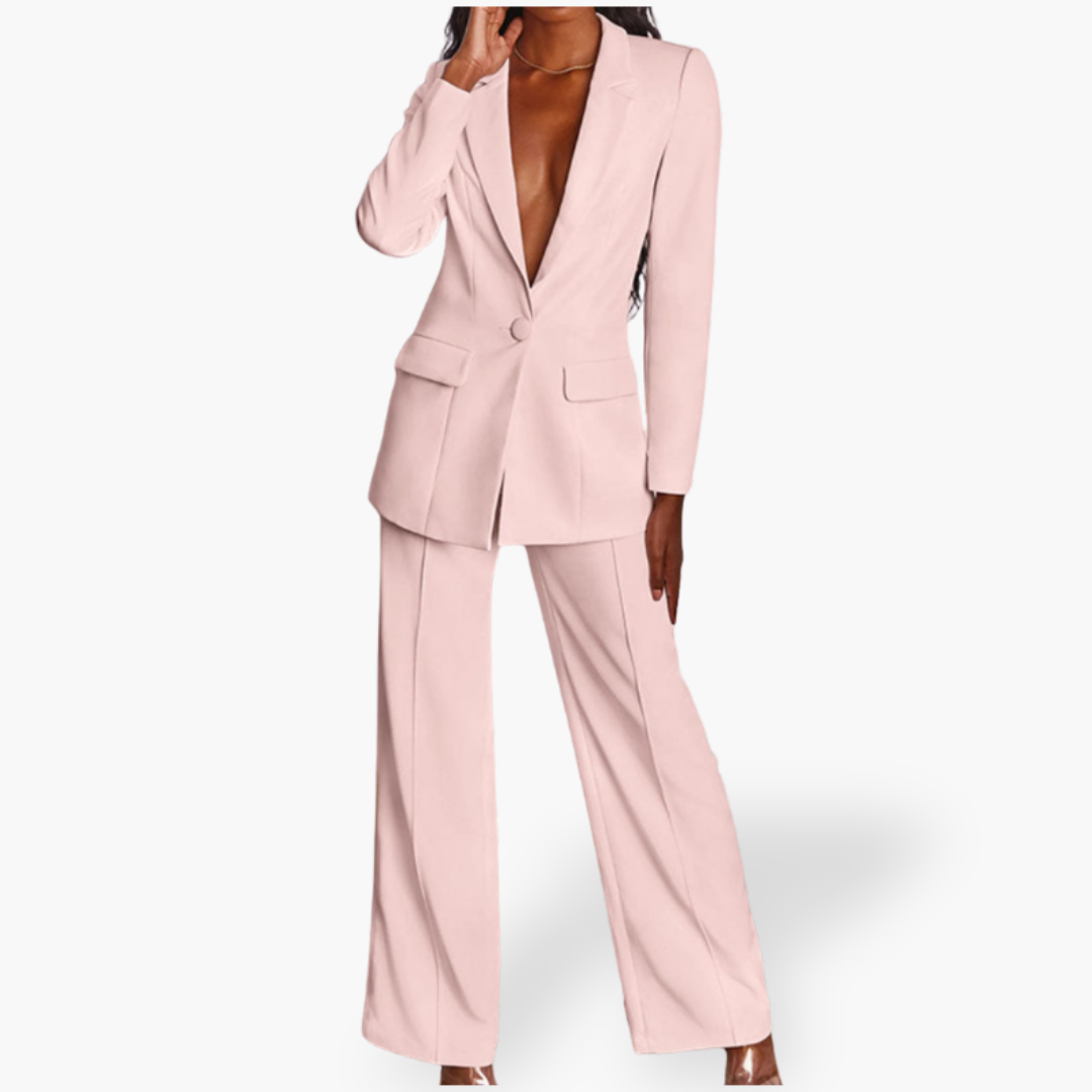 Completo Donna Elegante Giacca Pantalone Tailleur Classico | Altivaro