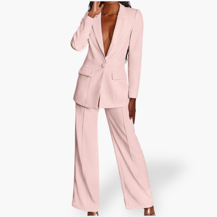 Completo Donna Elegante Giacca Pantalone Tailleur Classico | Altivaro