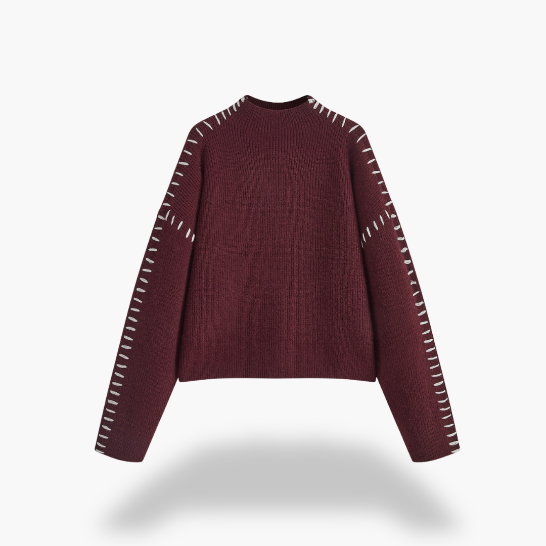 Maglione Donna Lana Collo Alto | Altivaro