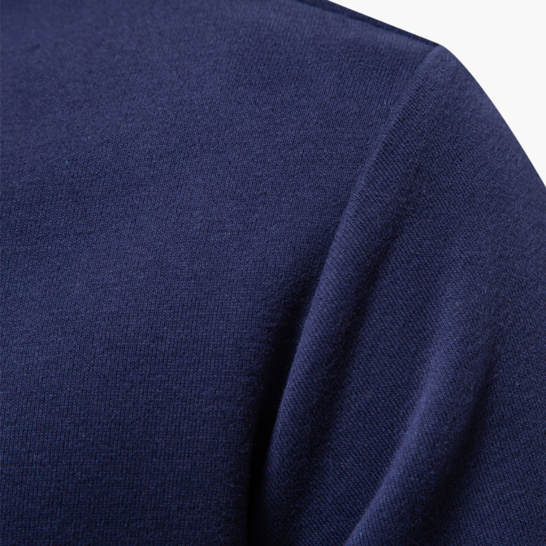Felpa Polo Uomo  Maglione Casual in Cotone | Altivaro