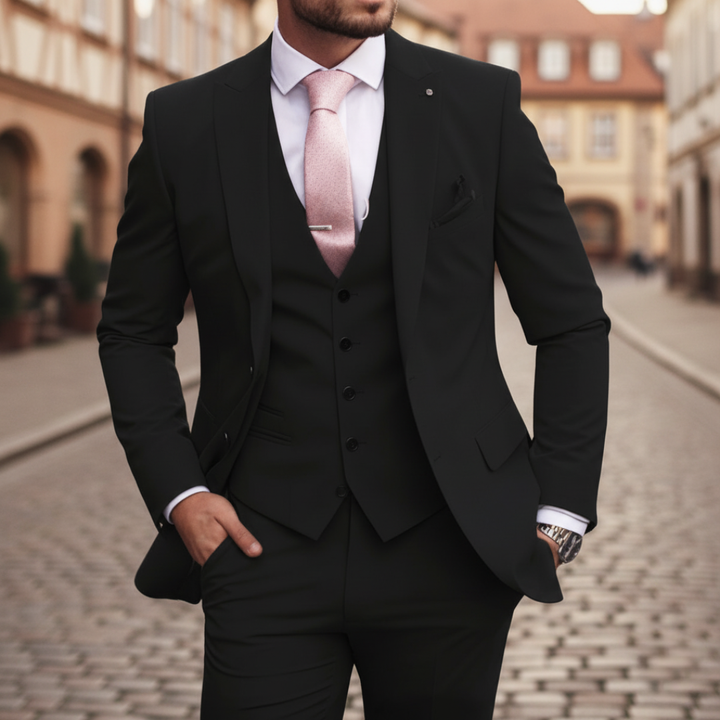 Abito Uomo 3 Pezzi Cerimonia in Tessuto Misto | Altivaro