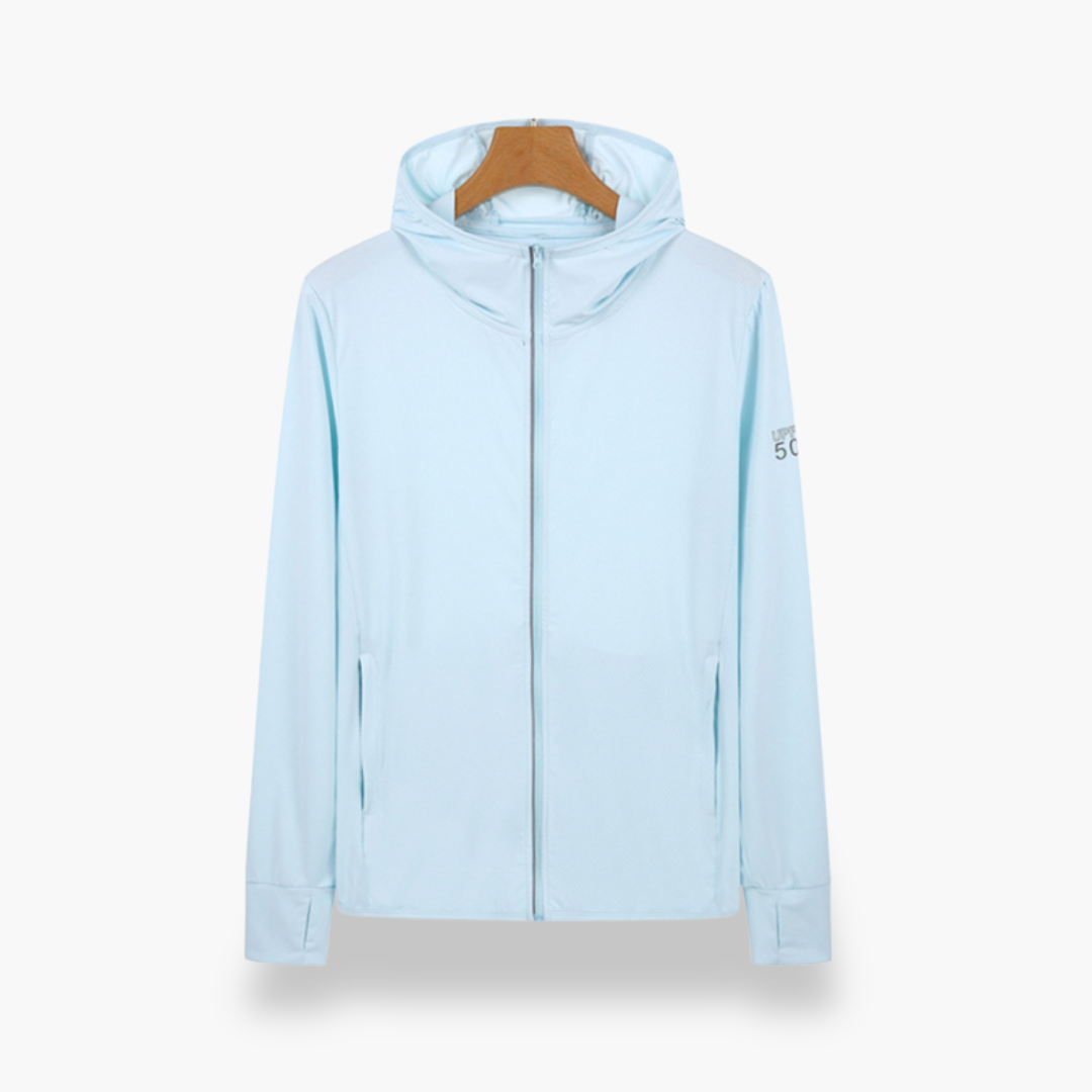 Hoodie for Men and Women in Lightweight Fabric with Zip | Altivaro