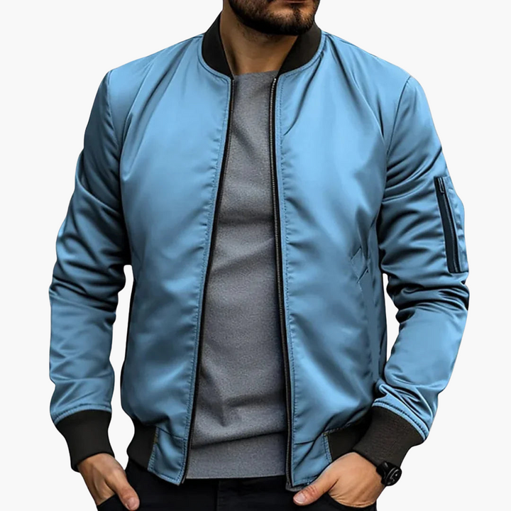 Giacca Bomber Uomo con Zip | Altivaro