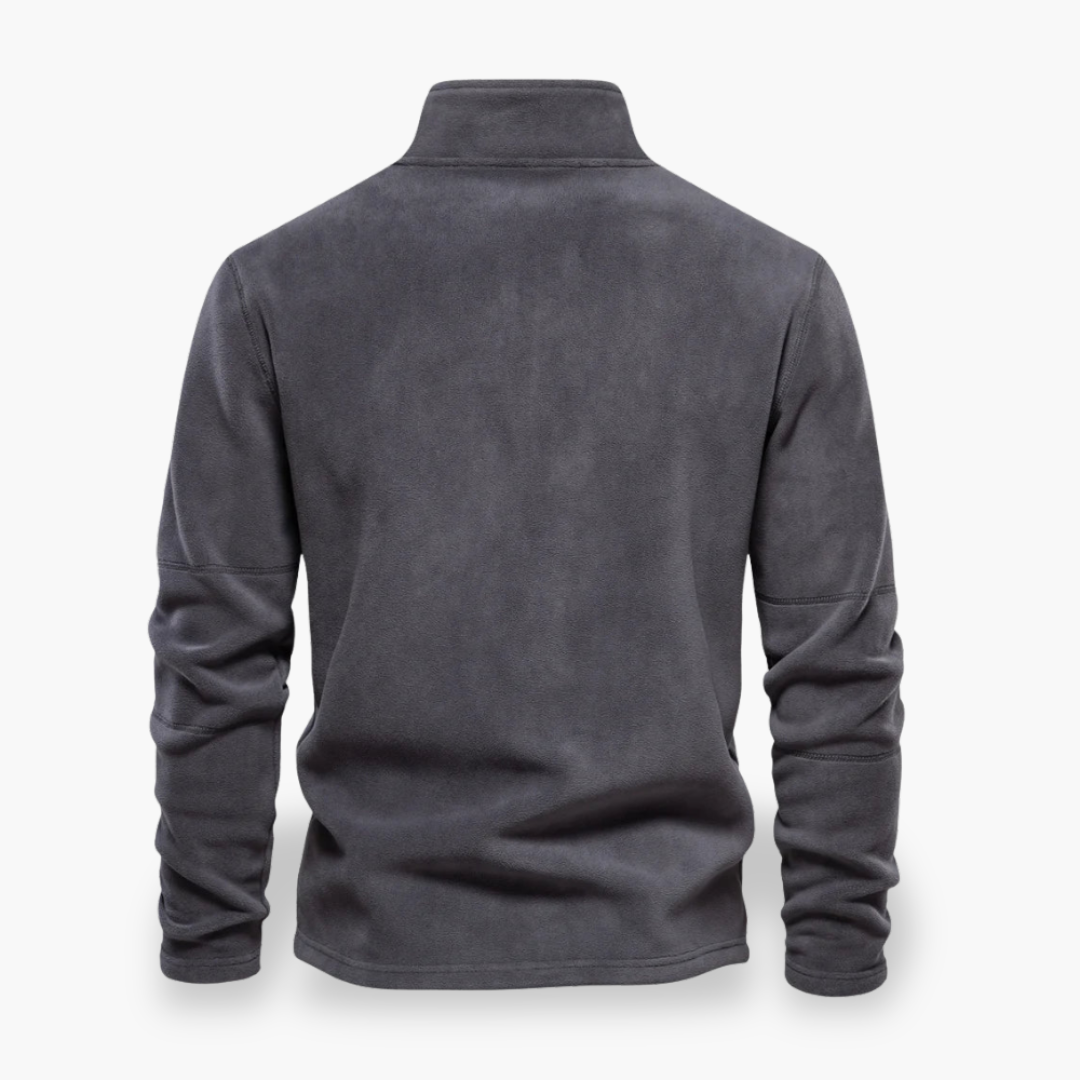 Men's Zip-Up Fleece Sweatshirt | Altivaro