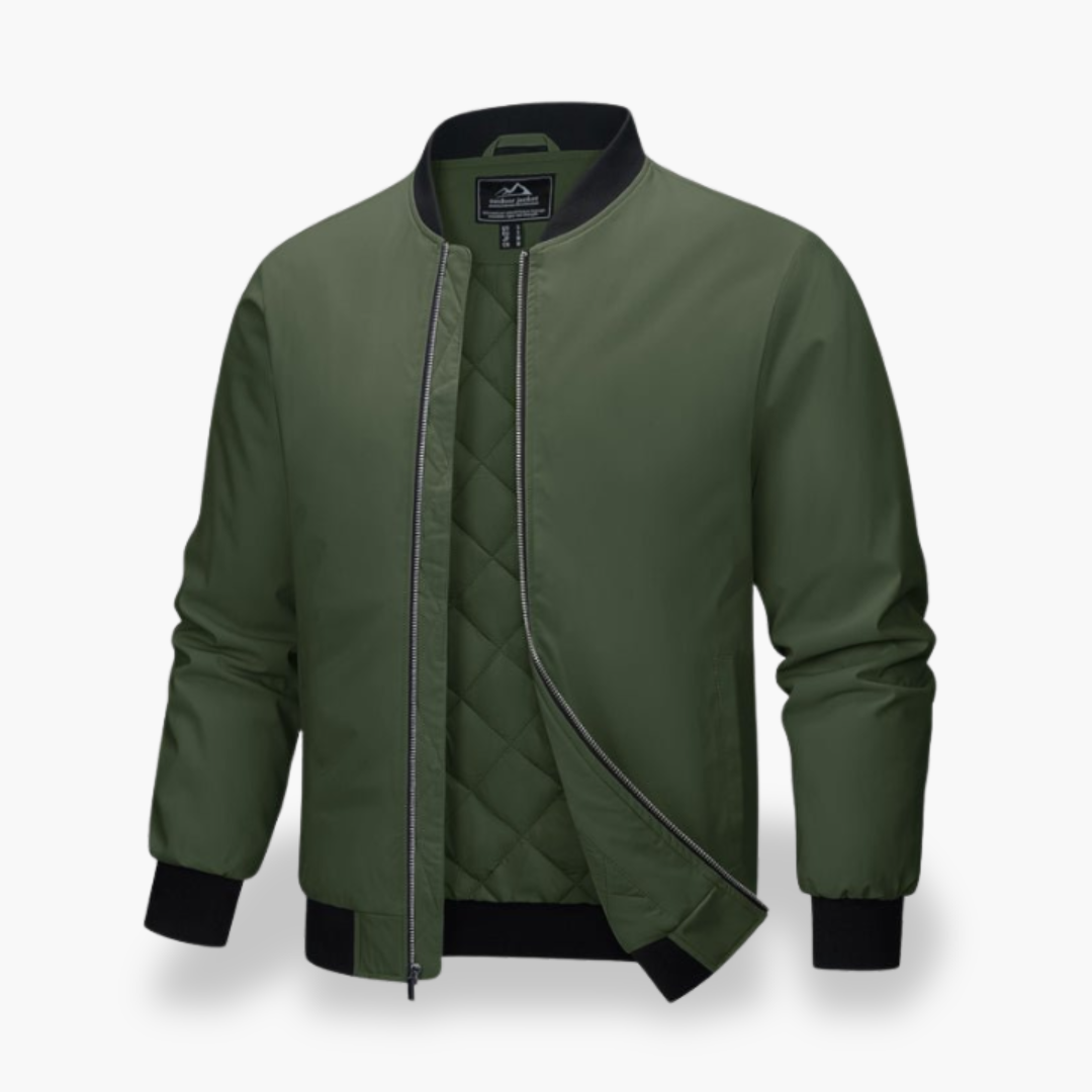 Men's Winter Windproof Bomber Jacket | Altivaro