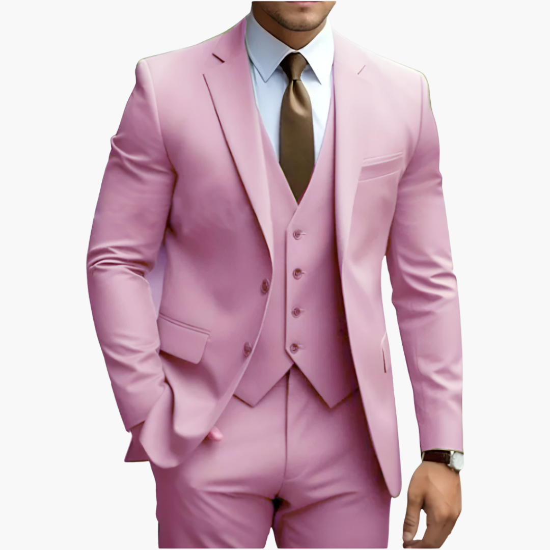 Completo Uomo Elegante con Giacca, Gilet e Pantaloni | Altivaro