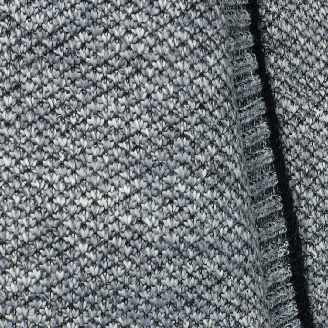 Cardigan uomo con zip, in tessuto misto | Altivaro