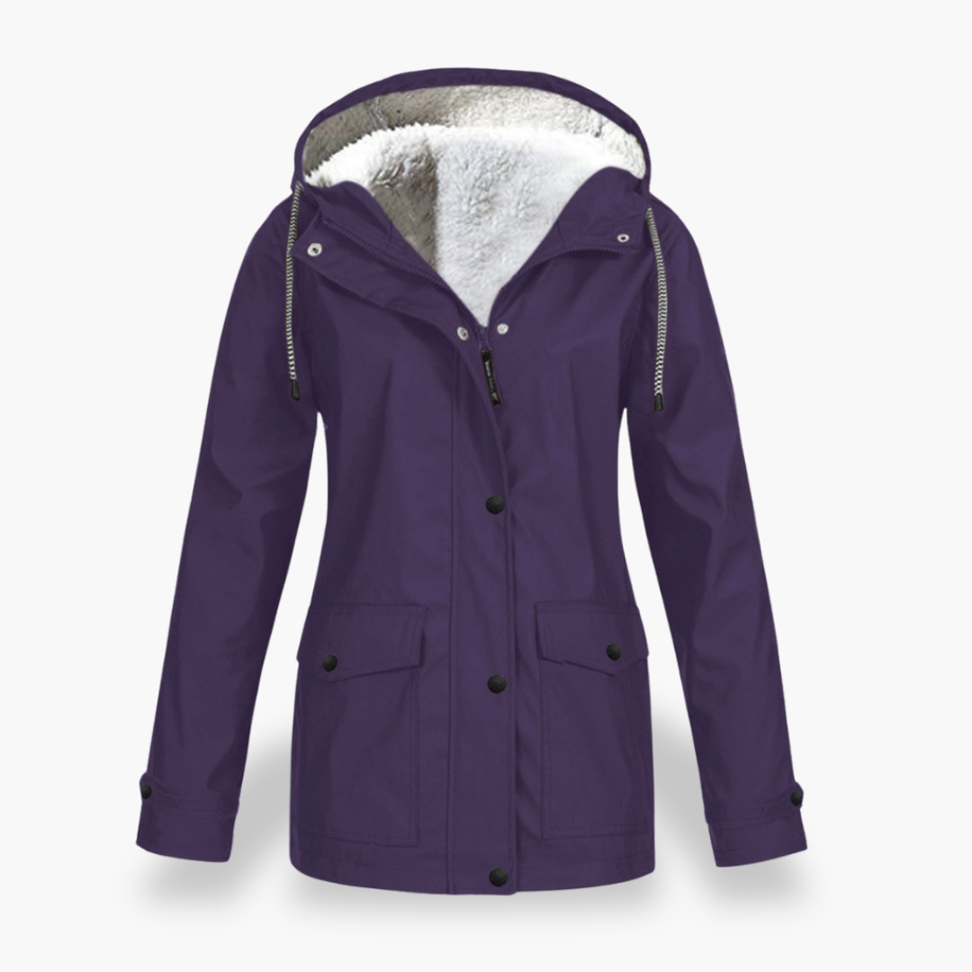 Women's waterproof jacket with hood | Altivaro