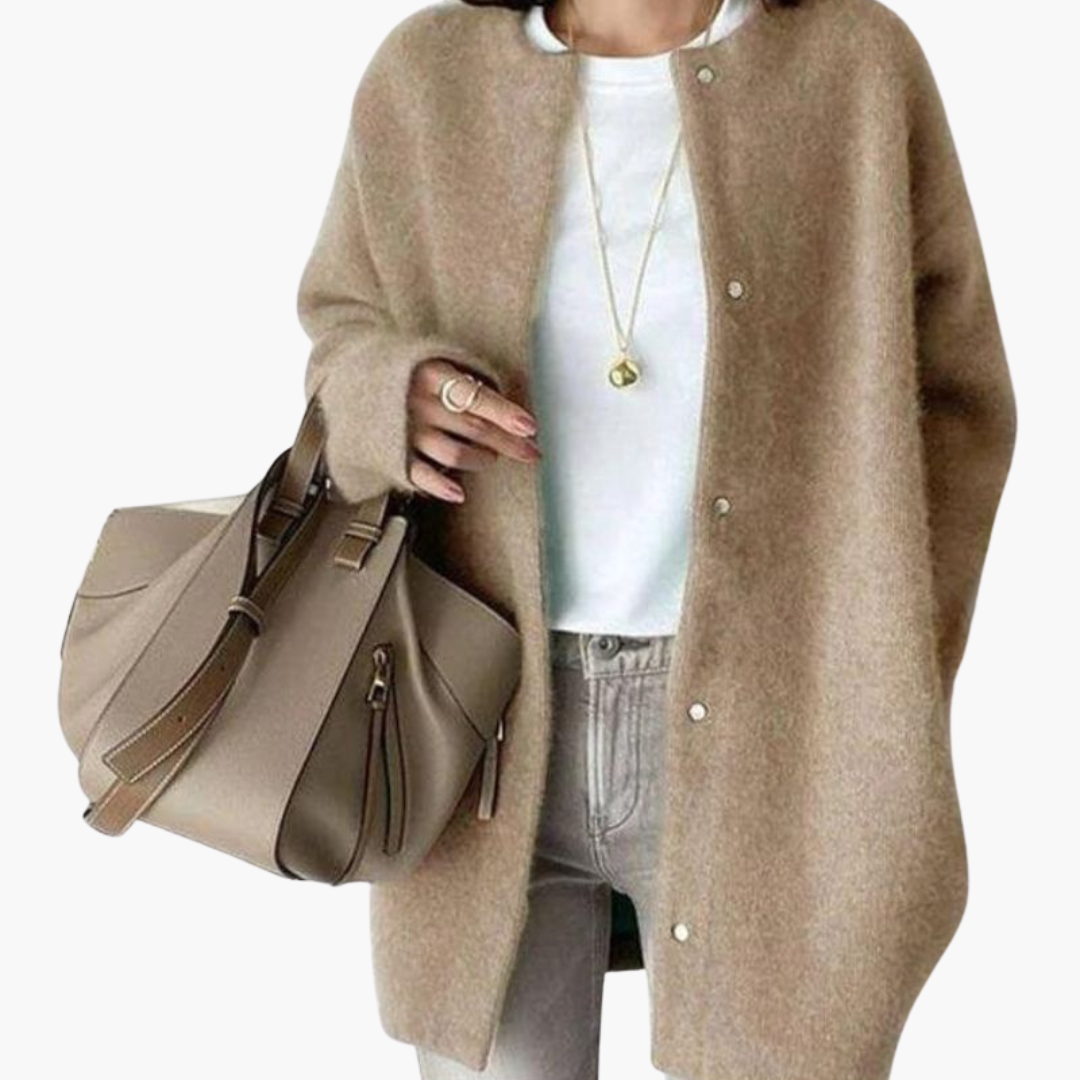 Giacca Cardigan Donna in Cashmere con Bottoni | Altivaro