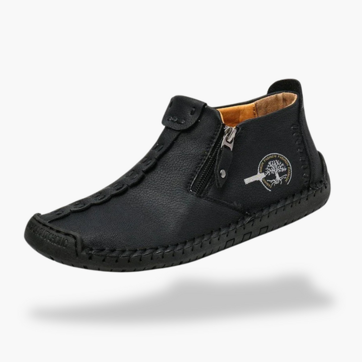 Scarpe Uomo Ortopediche Pelle Casual Zip | Altivaro