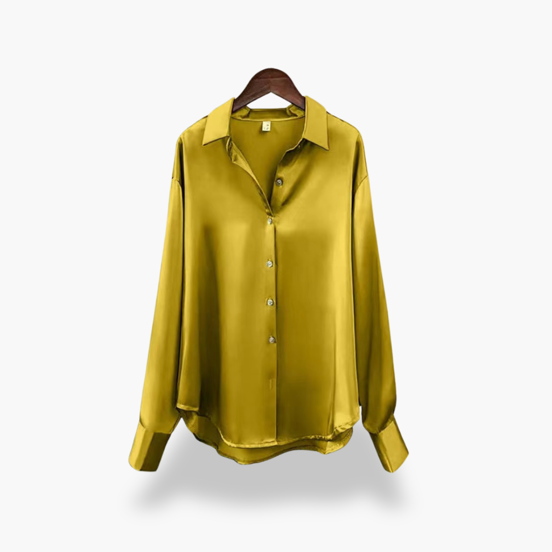 Camicia Donna in Raso a Maniche Lunghe | Altivaro