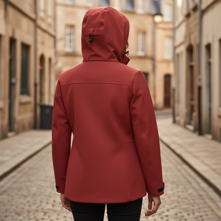 Herren Regenjacke mit Kapuze aus Polyester | Altivaro