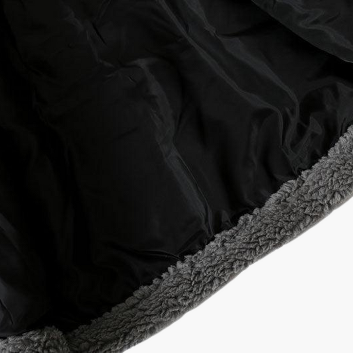 Fleece Jacket with Zip and Logo for Men | Altivaro