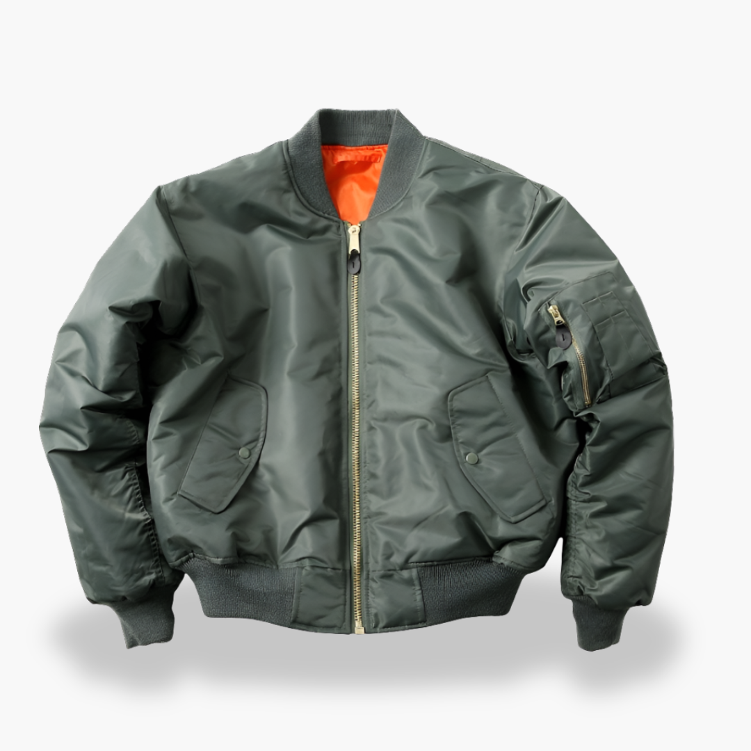 Giacca Bomber Unisex Leggera Casual Poliestere Zip Tasche | Altivaro