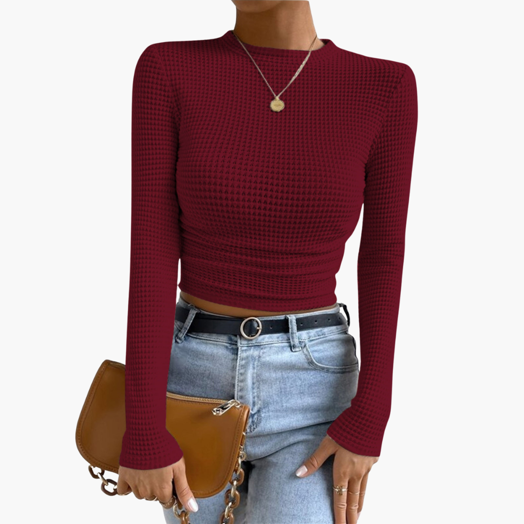 Maglia Donna a Maniche Lunghe Aderente | Altivaro