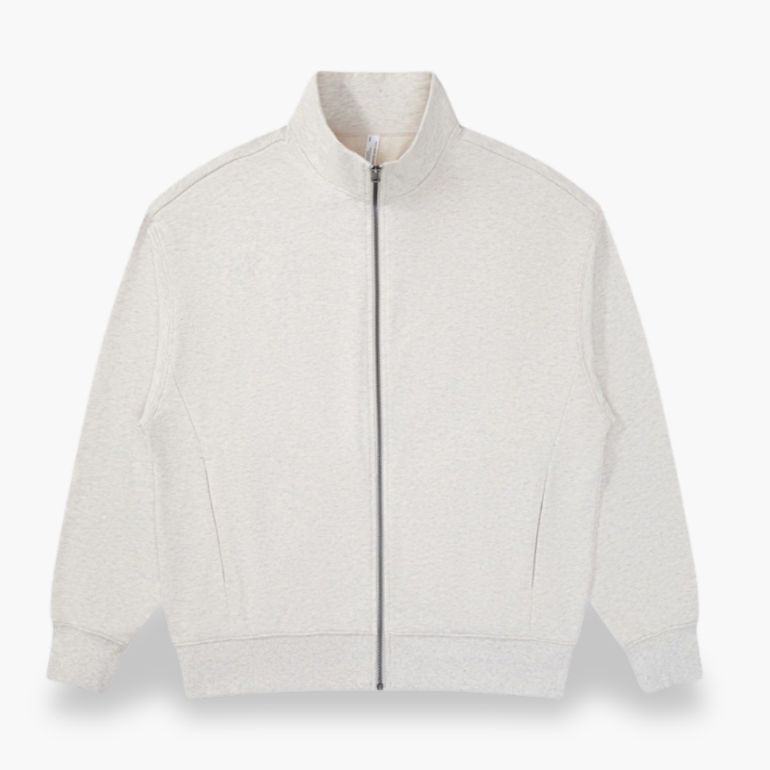 Felpa in cotone zip-up per uomo | Altivaro