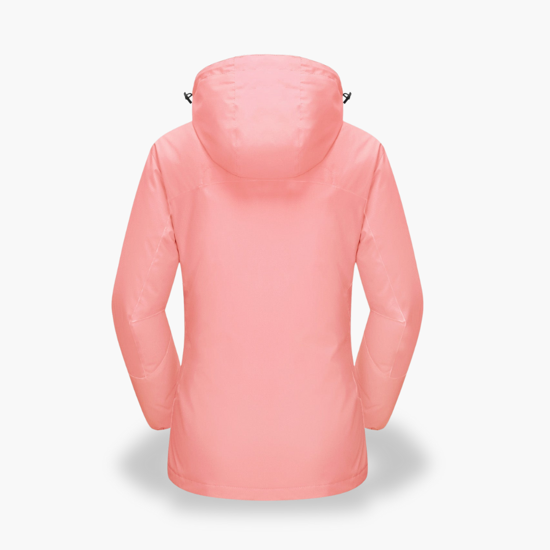 Giacca Donna 3in1 Impermeabile con Fodera in Pile e Cappuccio | Altivaro