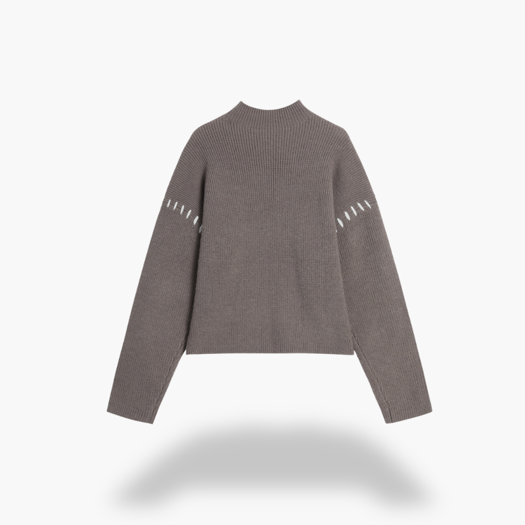 Maglione Donna Lana Collo Alto | Altivaro