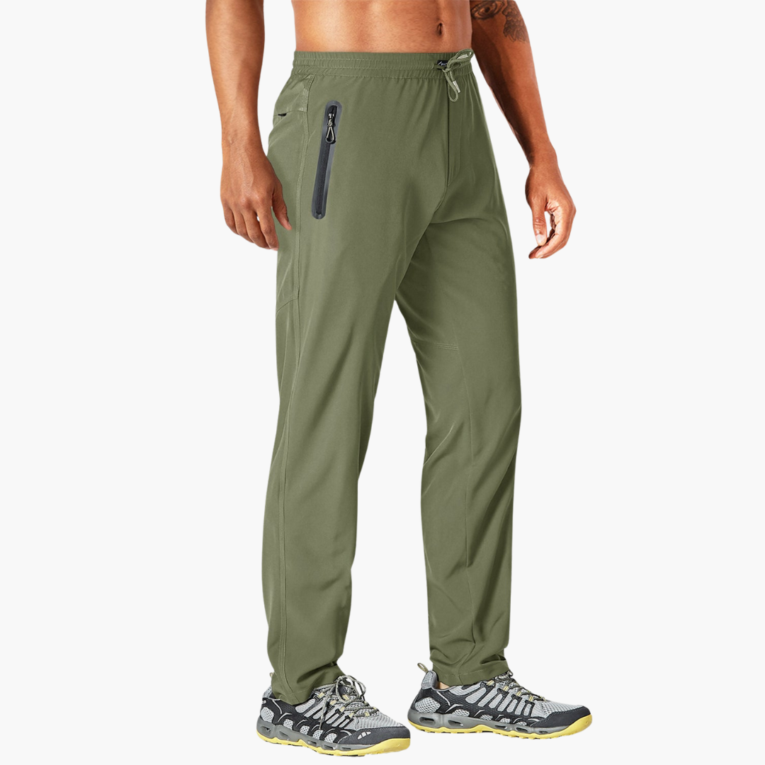 Lightweight men's pants with zipper | Altivaro