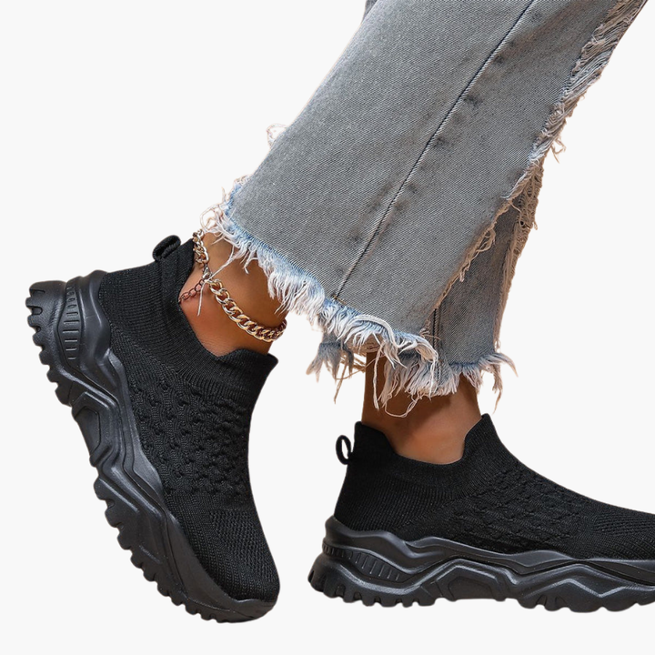 Scarpe ortopediche da donna, in rete traspirante | Altivaro