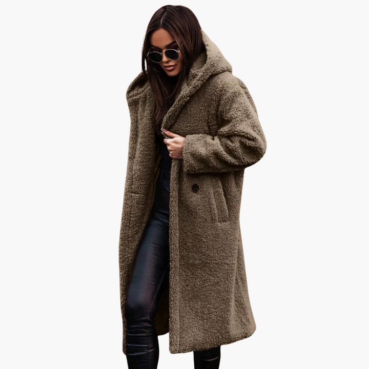 Cappotto Donna Lungo Invernale in Peluche | Altivaro