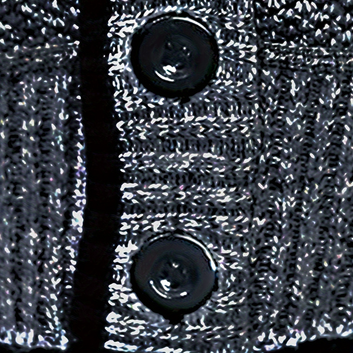 Cardigan Uomo con Dettagli a Costine e Interno Scozzese | Altivaro