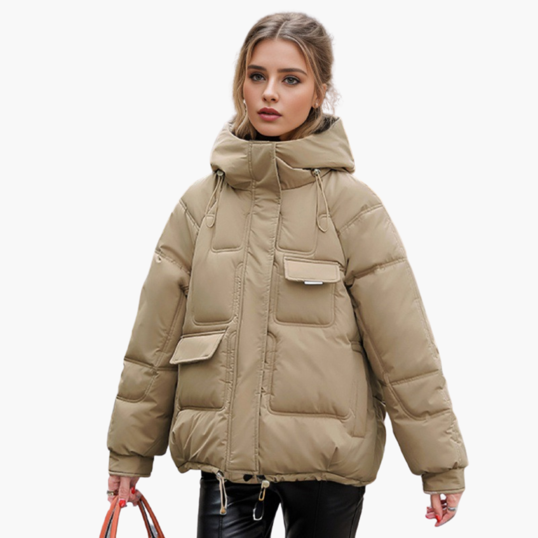 Piumino Donna Imbottito con Cappuccio Invernale | Altivaro