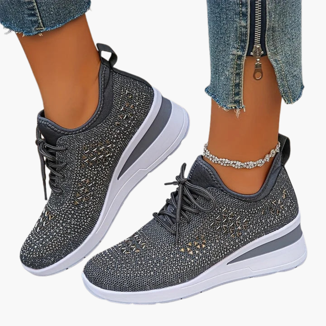 Orthopedic Shoes with Rhinestones for Women | Altivaro