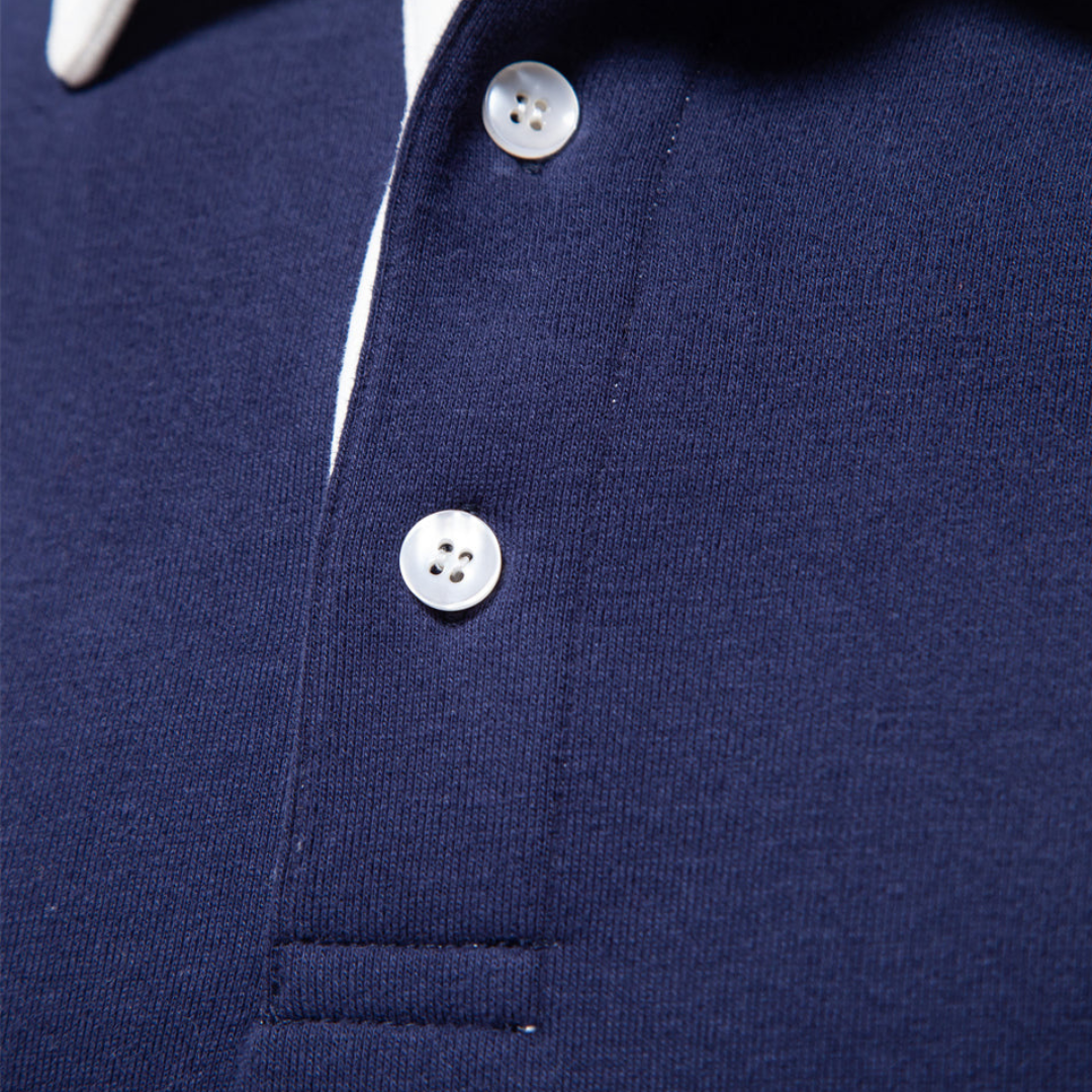 Felpa Polo Uomo  Maglione Casual in Cotone | Altivaro