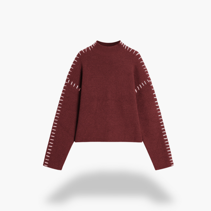 Maglione Donna Lana Collo Alto | Altivaro