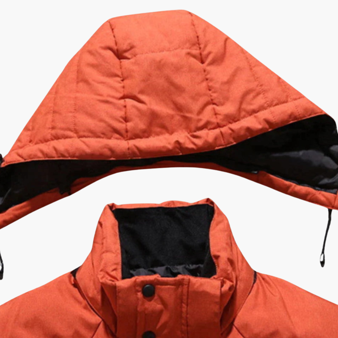 Giubbotto Invernale Uomo Impermeabile Cappuccio Piumino Tecnico | Altivaro
