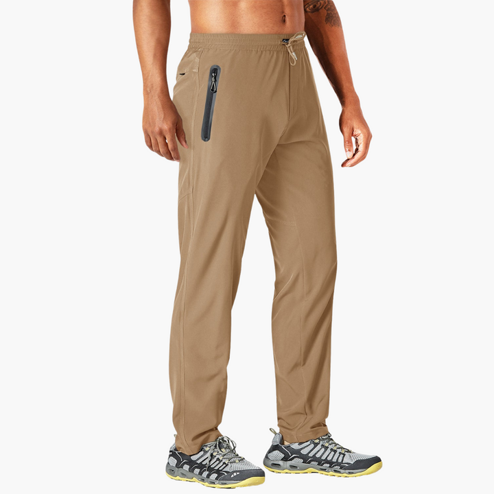 Lightweight men's pants with zipper | Altivaro