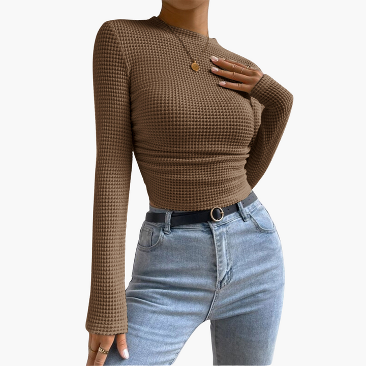 Maglia Donna a Maniche Lunghe Aderente | Altivaro
