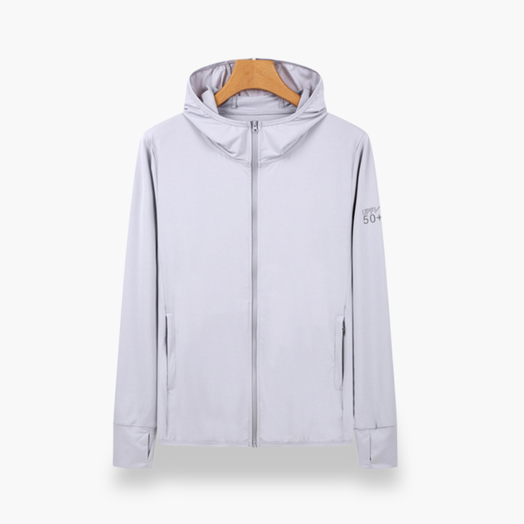 Hoodie for Men and Women in Lightweight Fabric with Zip | Altivaro